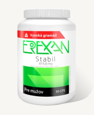 Erexan Stabil – capsule pentru erectie si libidou – 90 cps