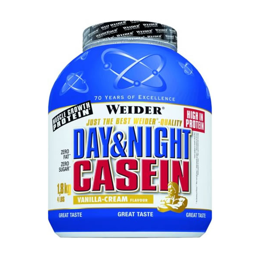 Day & Night Casein 1.8kg Cazeinat de calciu - vanilla-cream